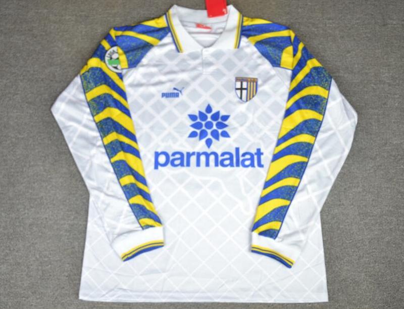 AAA Quality Parma 96/97 Home Long Soccer Jersey
